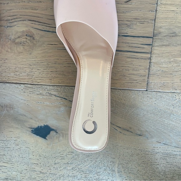 Journee Collection Women's Jaydin Tru Comfort Slip On Sandals, Nude Size 8.5M - Picture 10 of 11